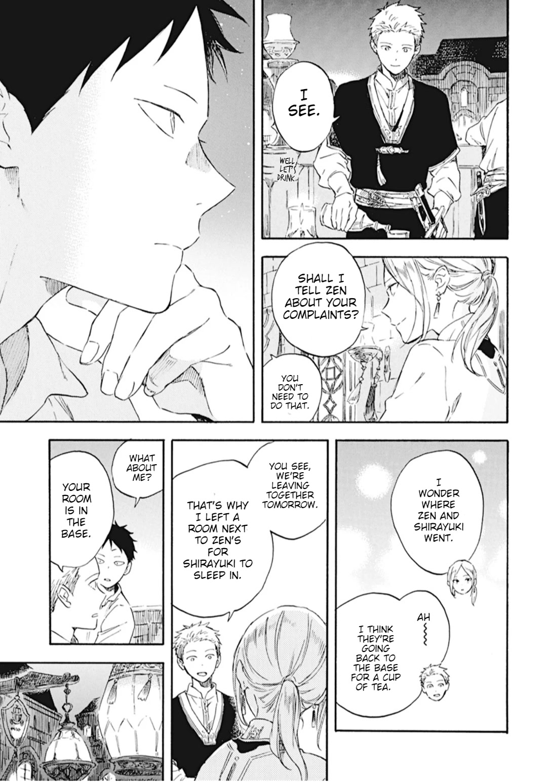 Akagami no Shirayukihime Chapter 131 page 14 - Chapter 131