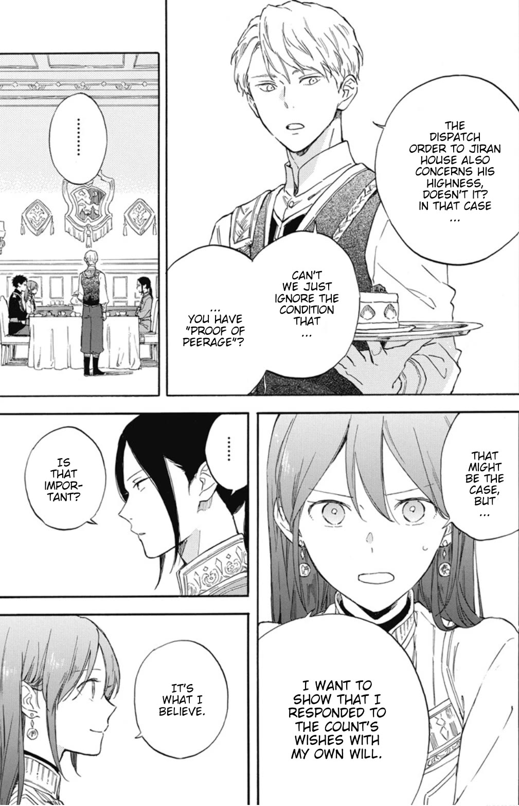 Akagami no Shirayukihime Chapter 134 page 17 - Chapter 134