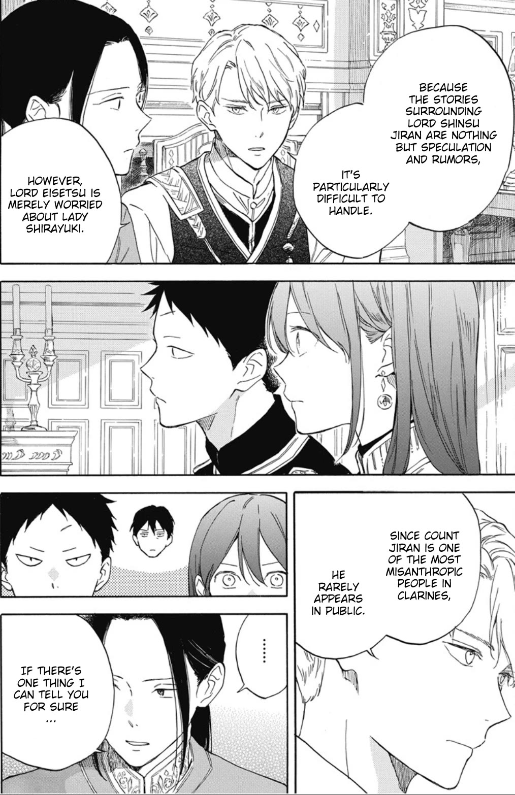 Akagami no Shirayukihime Chapter 134 page 20 - Chapter 134
