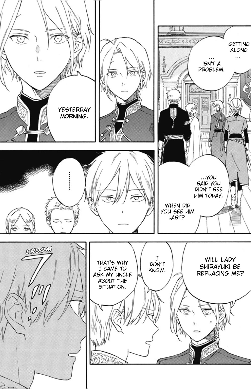 Akagami no Shirayukihime Chapter 134 page 5 - Chapter 134