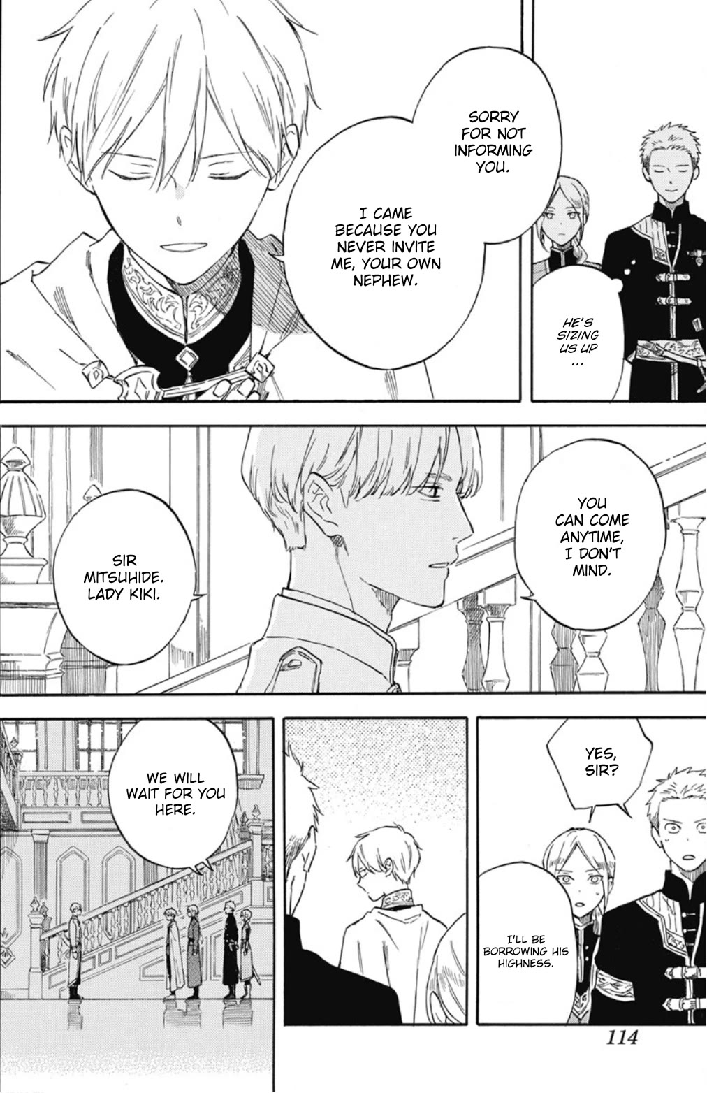 Akagami no Shirayukihime Chapter 134 page 8 - Chapter 134