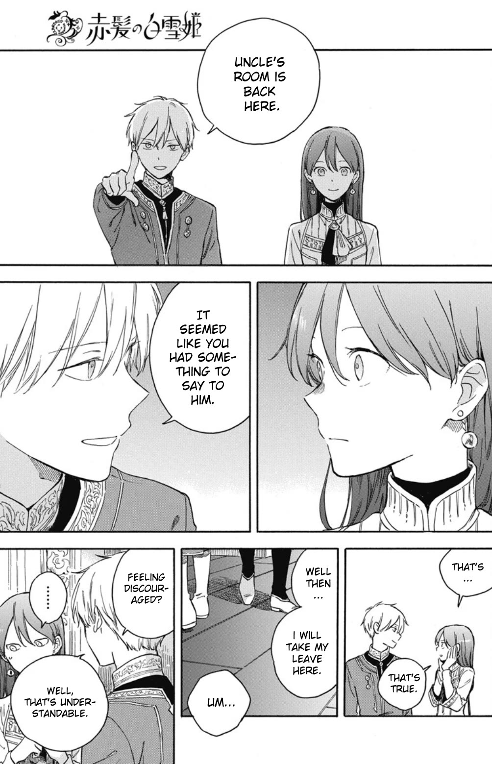 Akagami no Shirayukihime Chapter 135 page 21 - Chapter 135