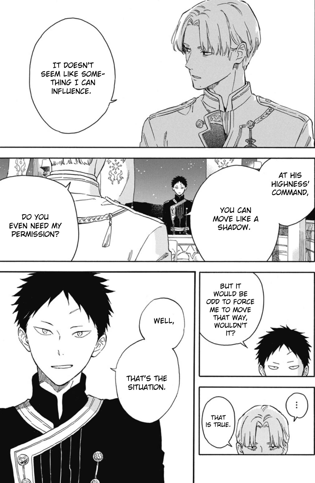 Akagami no Shirayukihime Chapter 135 page 27 - Chapter 135