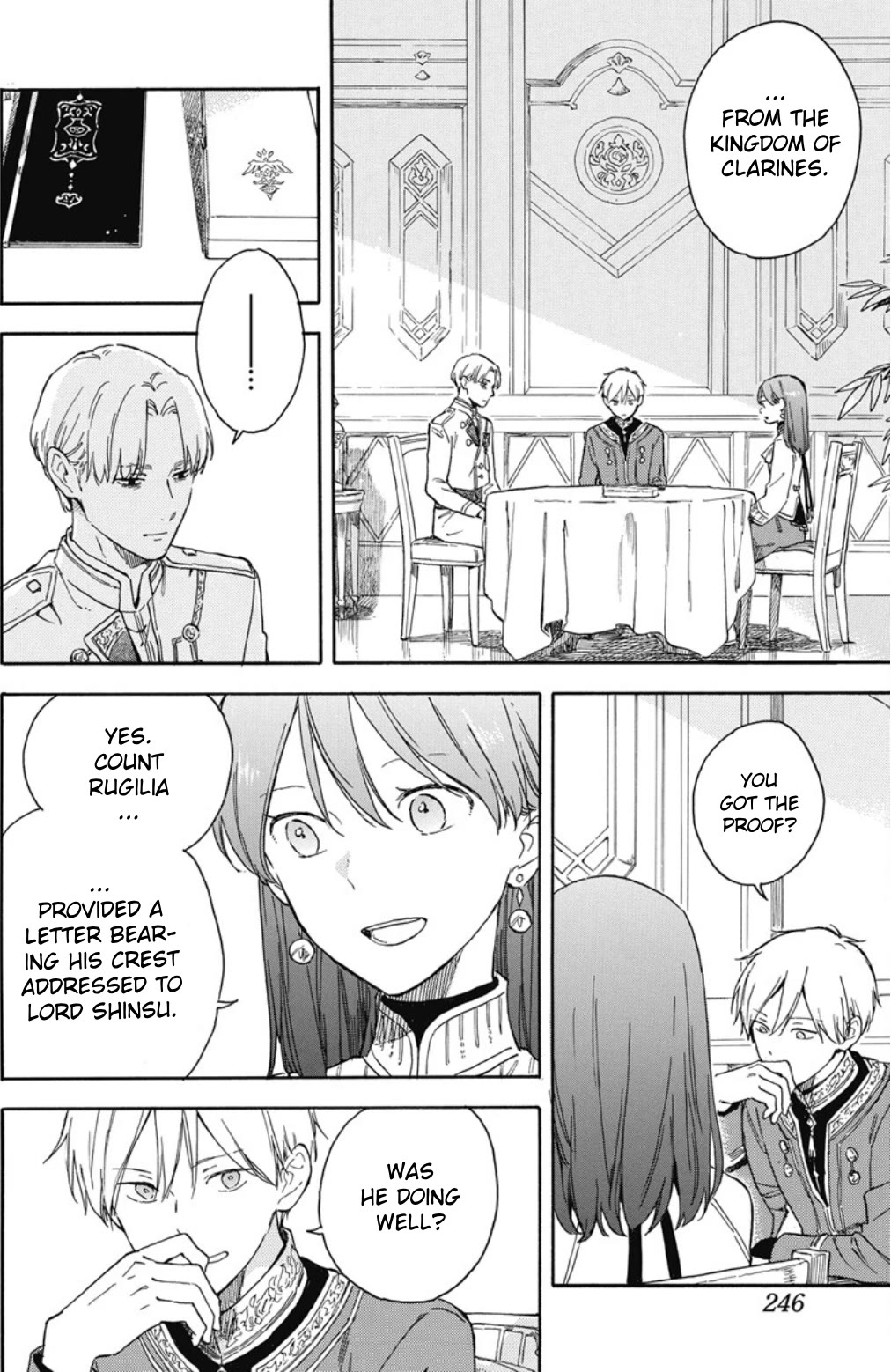 Akagami no Shirayukihime Chapter 135 page 4 - Chapter 135