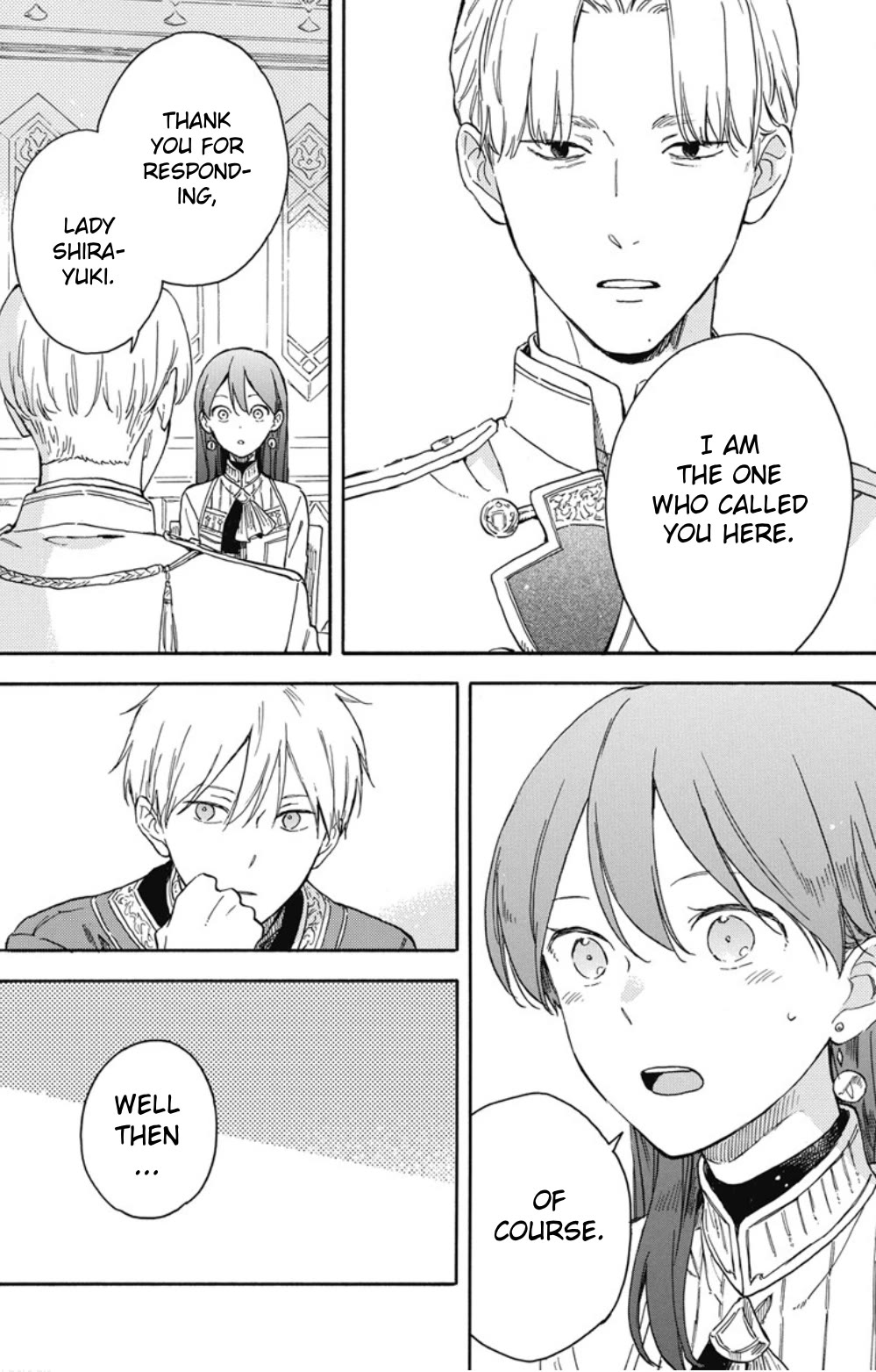 Akagami no Shirayukihime Chapter 135 page 6 - Chapter 135