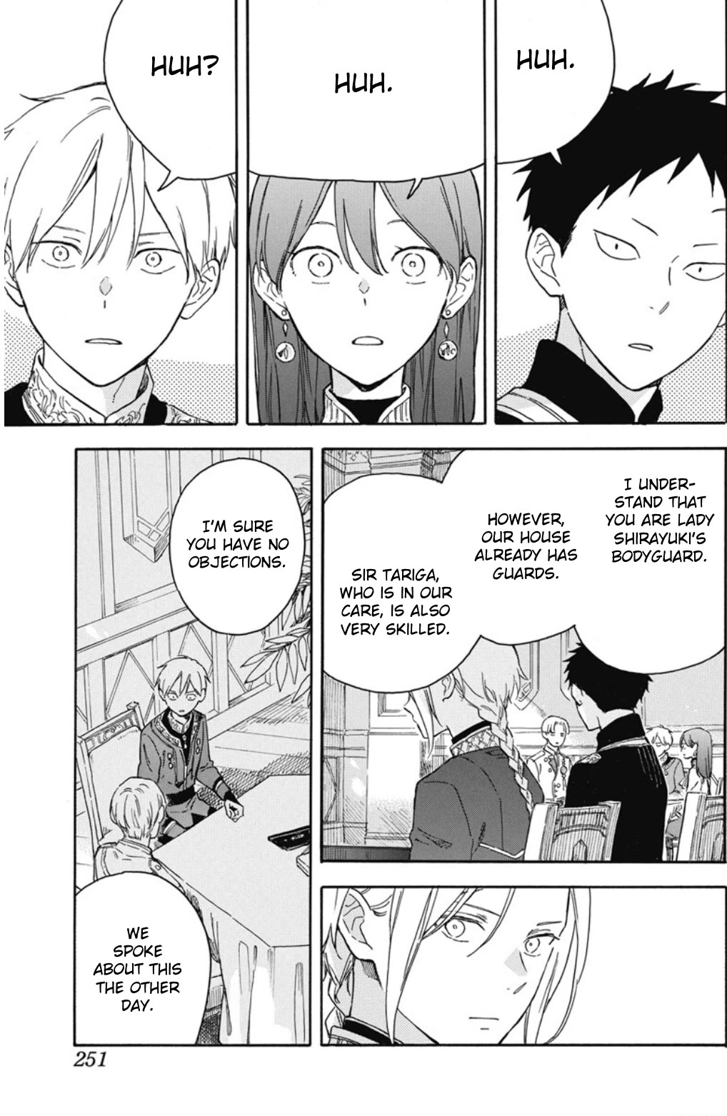 Akagami no Shirayukihime Chapter 135 page 9 - Chapter 135