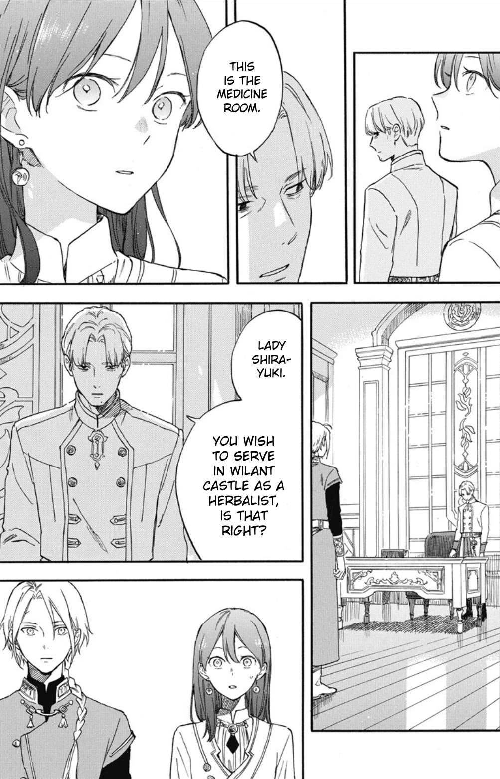 Akagami no Shirayukihime Chapter 137 page 12 - Chapter 137