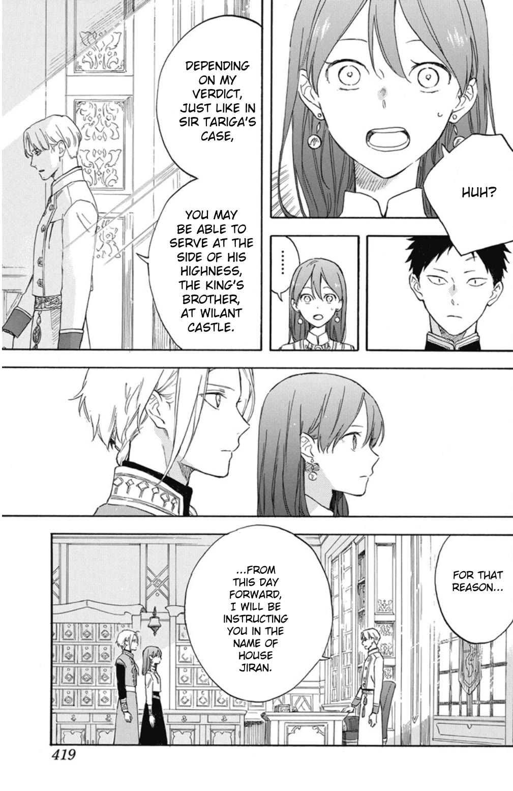 Akagami no Shirayukihime Chapter 137 page 14 - Chapter 137