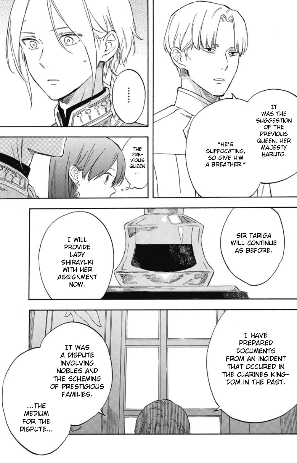 Akagami no Shirayukihime Chapter 137 page 16 - Chapter 137