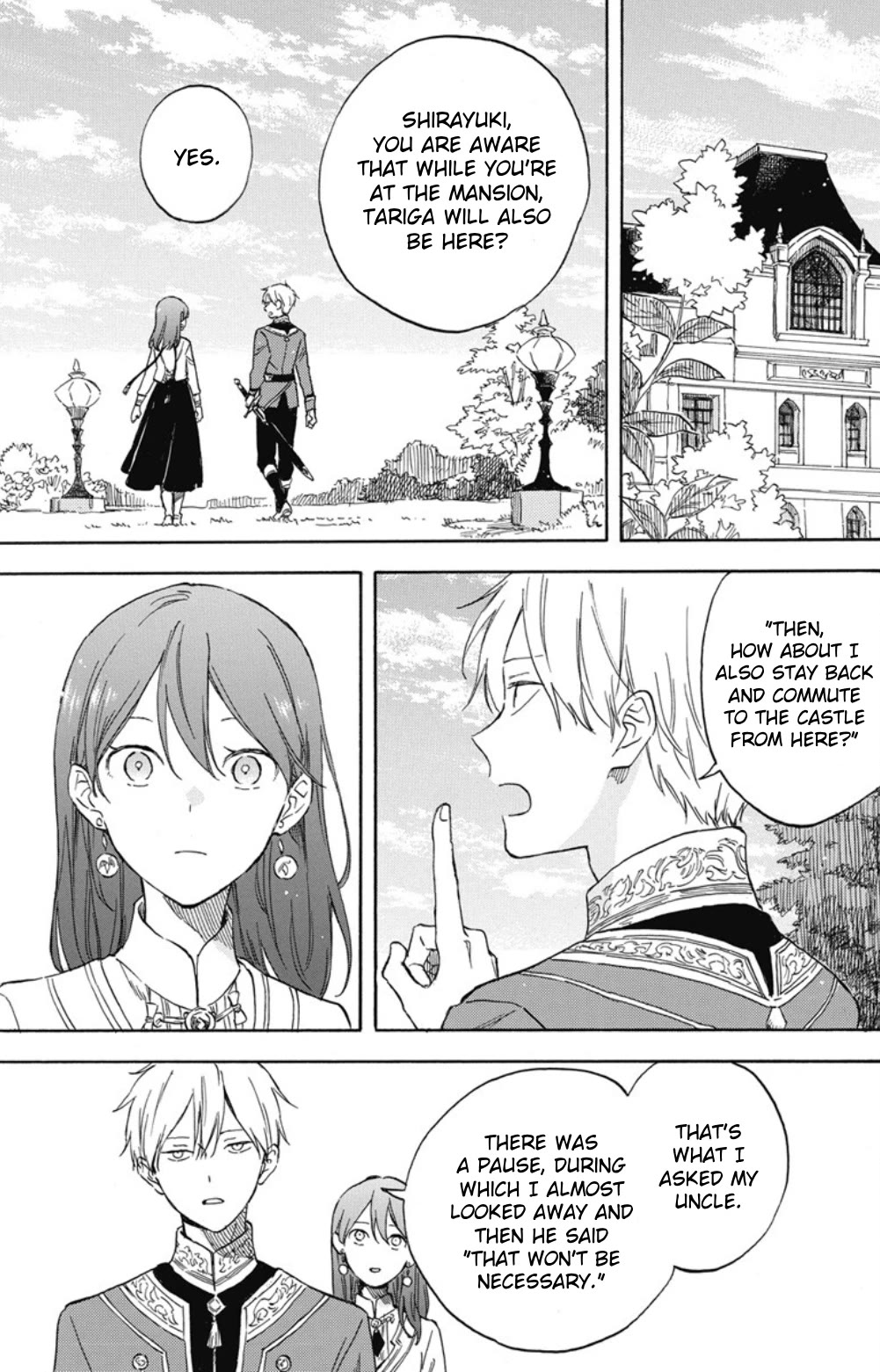 Akagami no Shirayukihime Chapter 137 page 4 - Chapter 137