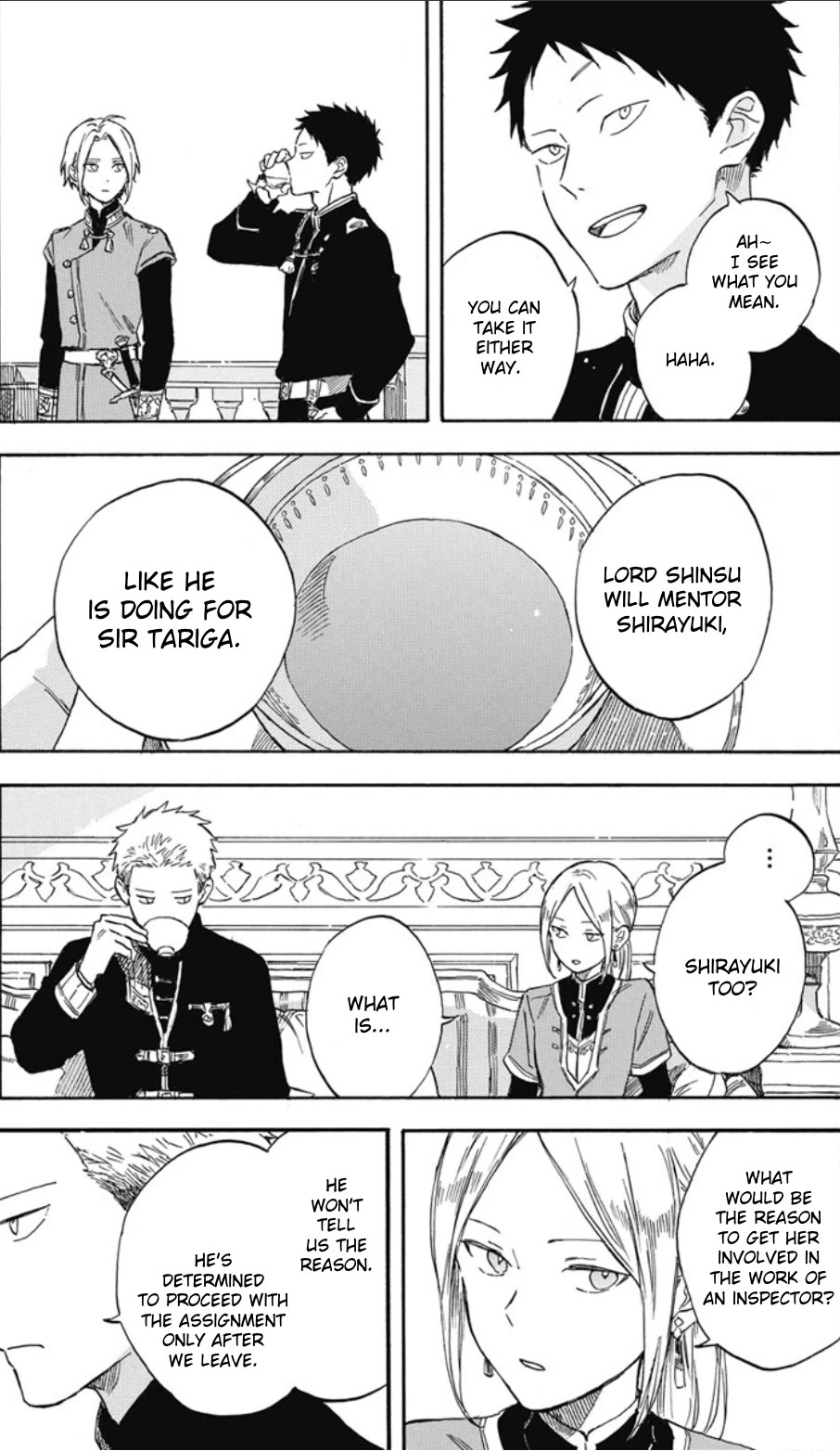 Akagami no Shirayukihime Chapter 137 page 8 - Chapter 137