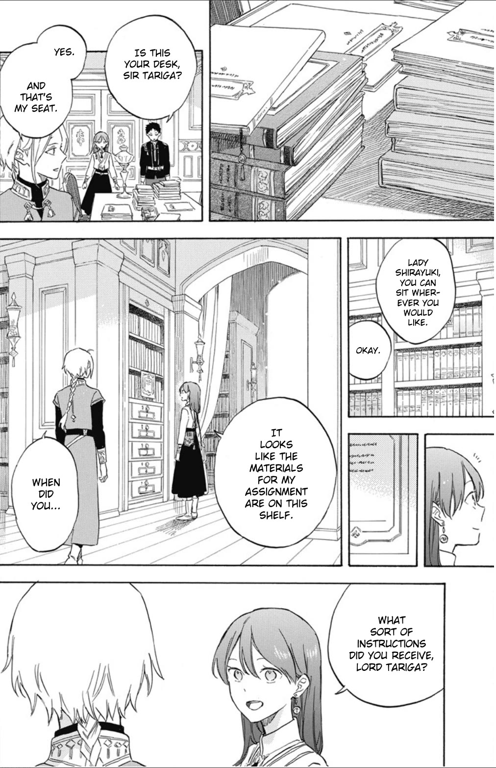 Akagami no Shirayukihime Chapter 138 page 11 - Chapter 138