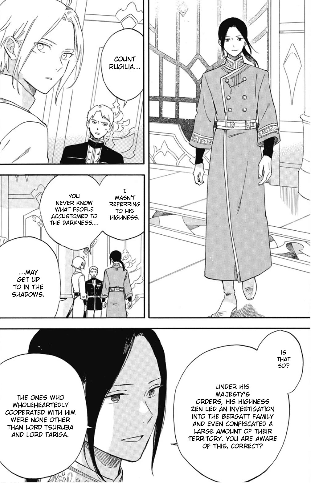 Akagami no Shirayukihime Chapter 138 page 5 - Chapter 138