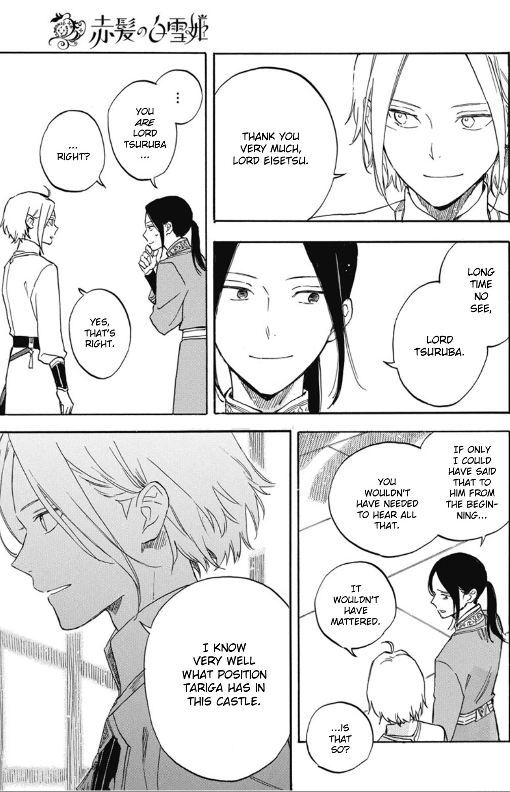 Akagami no Shirayukihime Chapter 138 page 8 - Chapter 138
