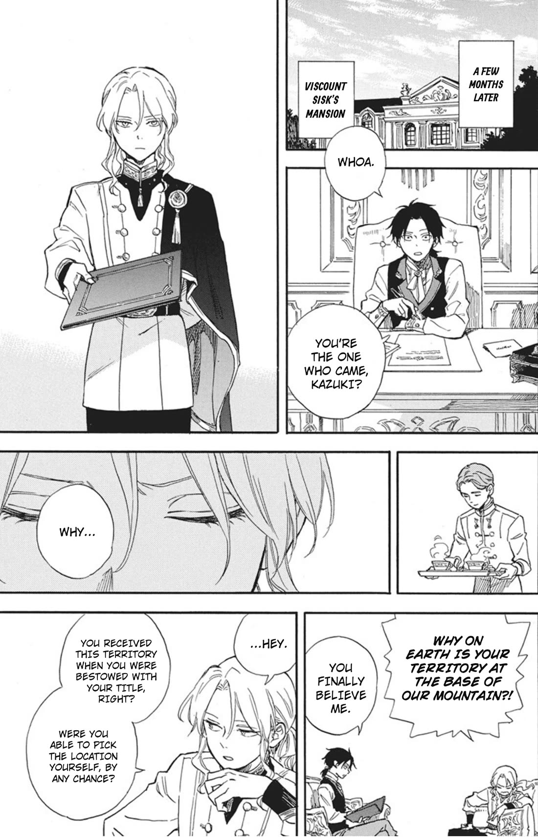 Akagami no Shirayukihime Chapter 140.5 page 3 - Chapter 140.5