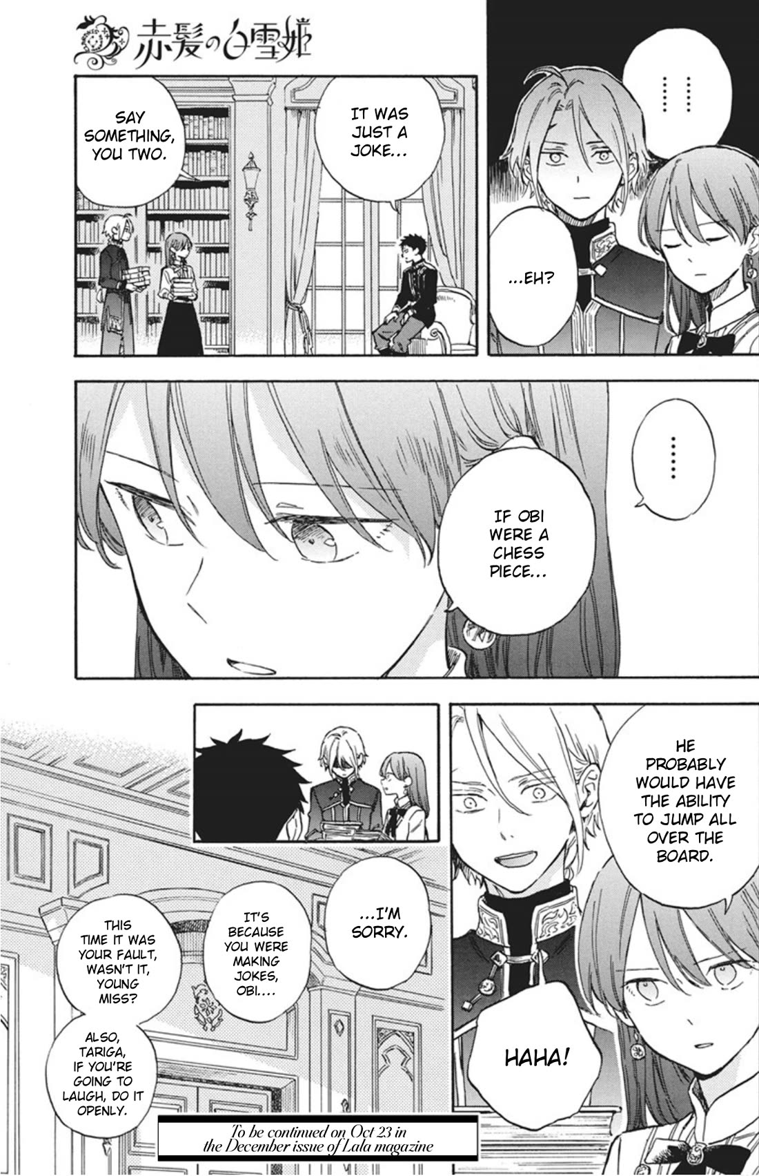 Akagami no Shirayukihime Chapter 144 page 24 - Chapter 144