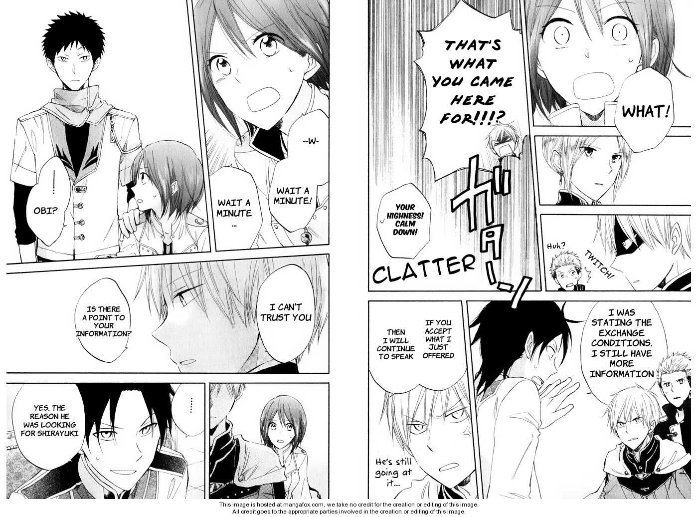 Akagami no Shirayukihime Chapter 18 page 15 - Chapter 18 : A Prince, His Servant...and A Princess!?