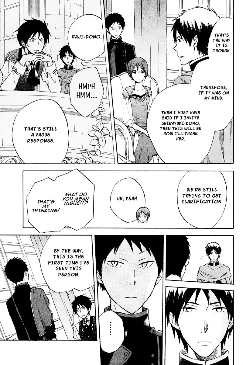 Akagami no Shirayukihime Chapter 20 page 31 - Chapter 20
