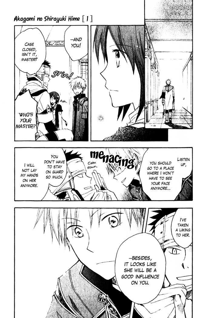 Akagami no Shirayukihime Chapter 3 page 38 - Chapter 3