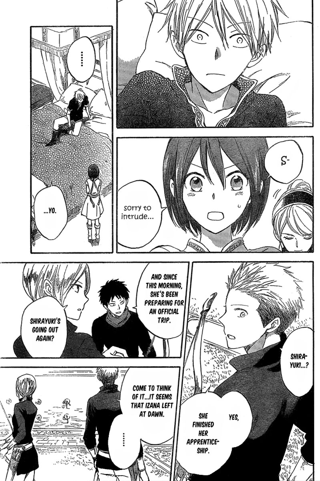 Akagami no Shirayukihime Chapter 33 page 23 - Chapter 33