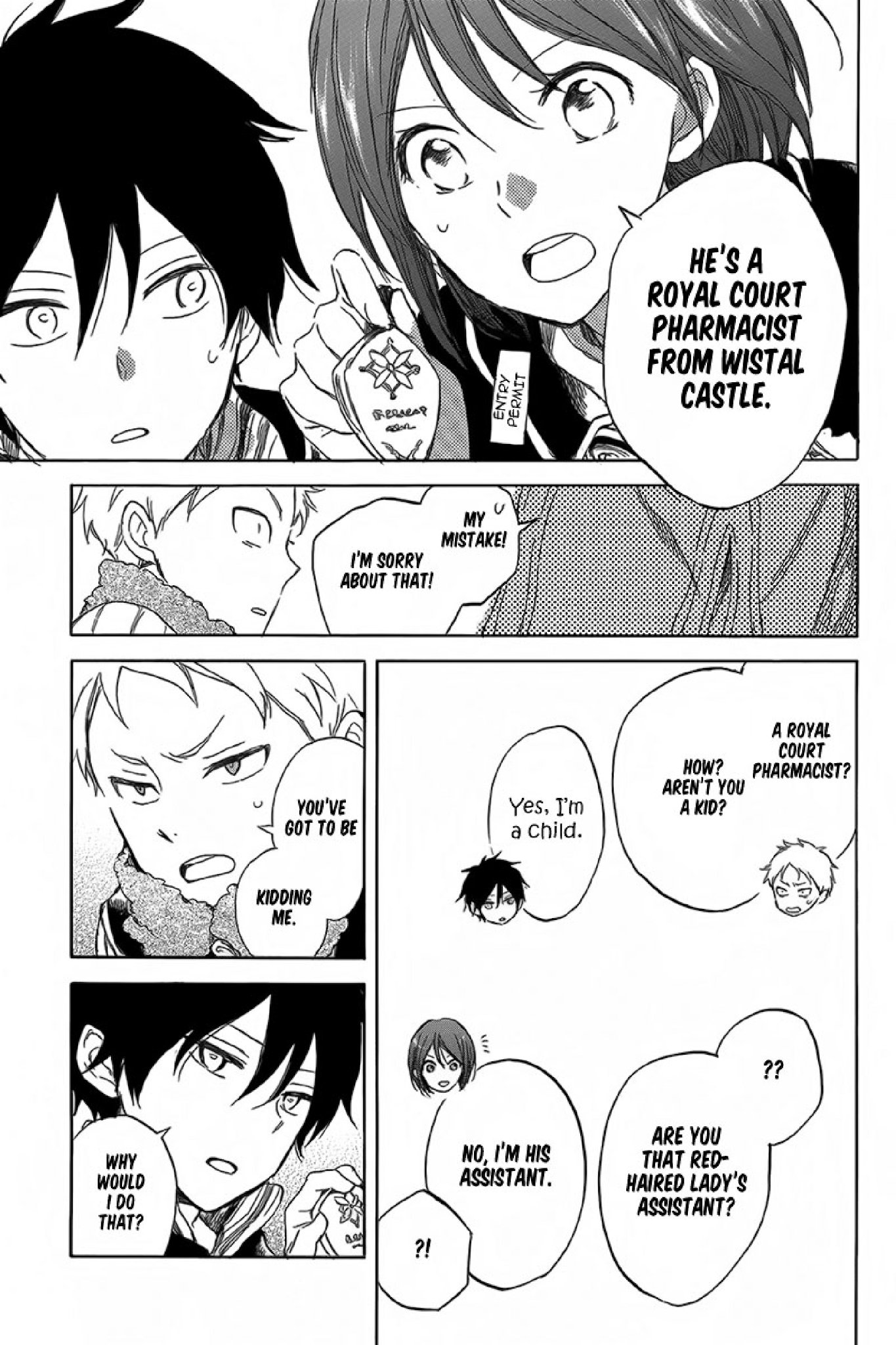 Akagami no Shirayukihime Chapter 34 page 16 - Chapter 34