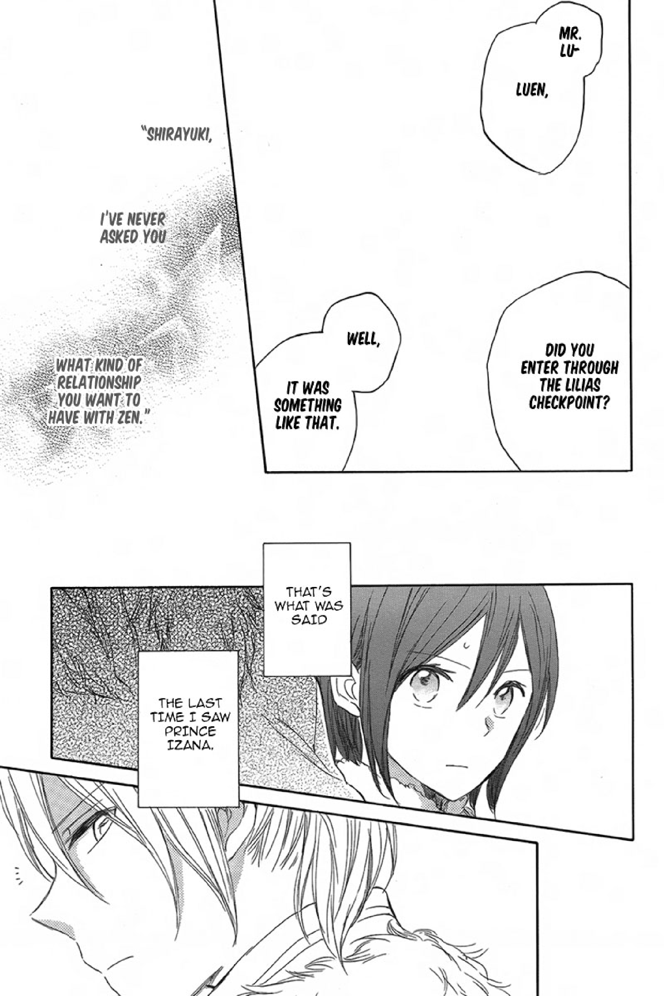 Akagami no Shirayukihime Chapter 34 page 30 - Chapter 34