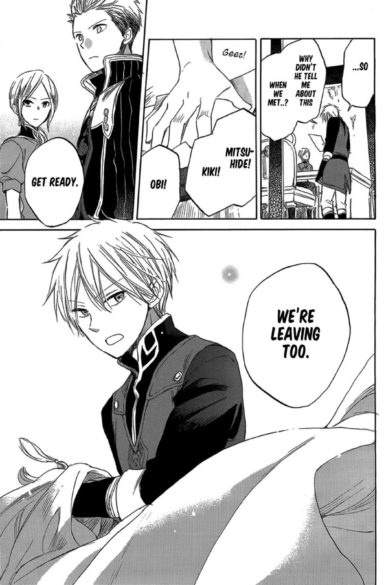 Akagami no Shirayukihime Chapter 34 page 40 - Chapter 34