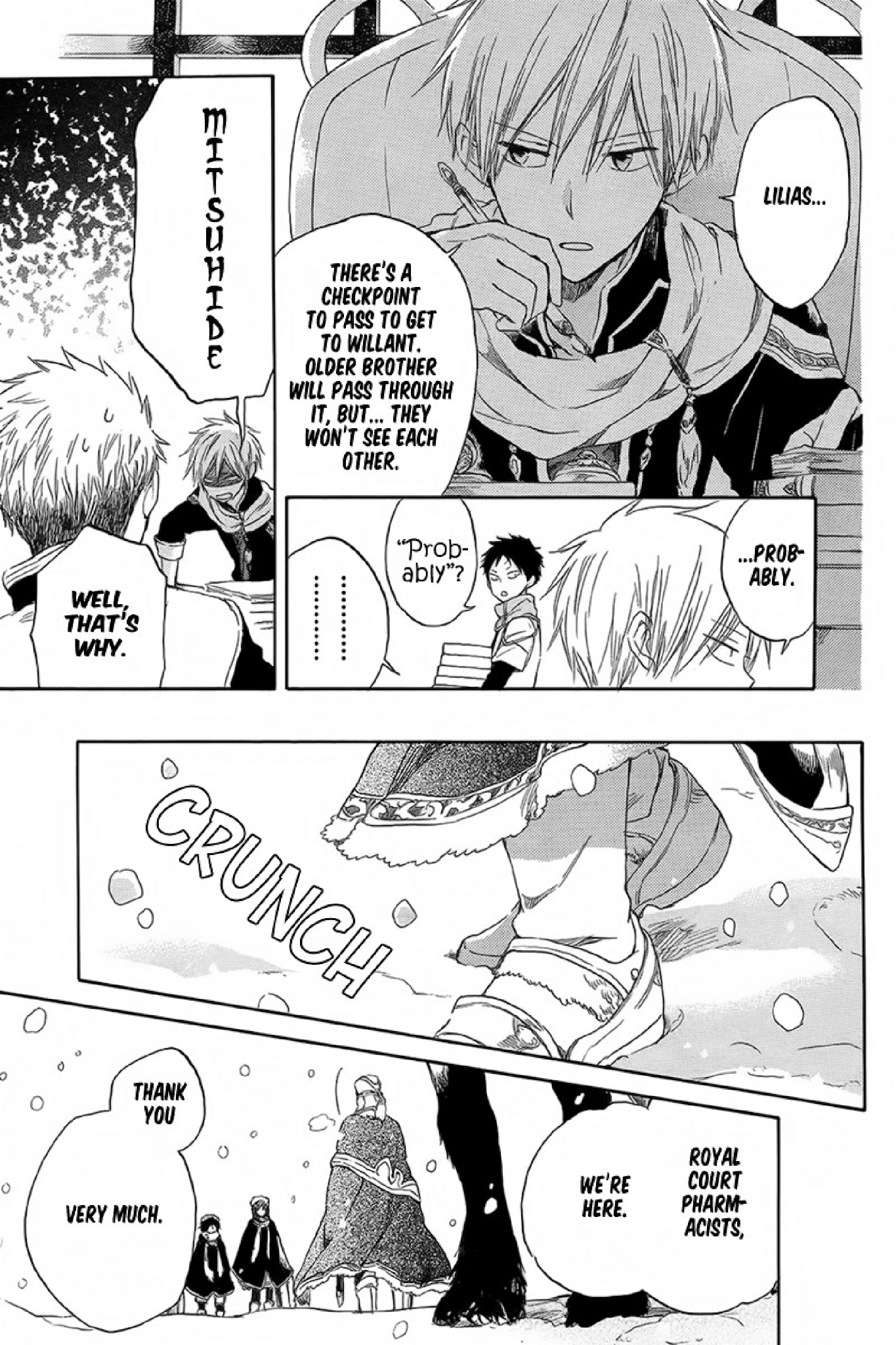 Akagami no Shirayukihime Chapter 34 page 7 - Chapter 34