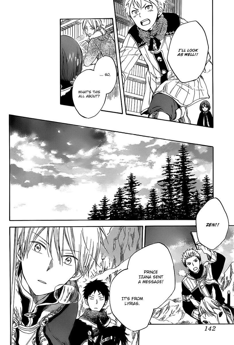 Akagami no Shirayukihime Chapter 35 page 23 - Chapter 35