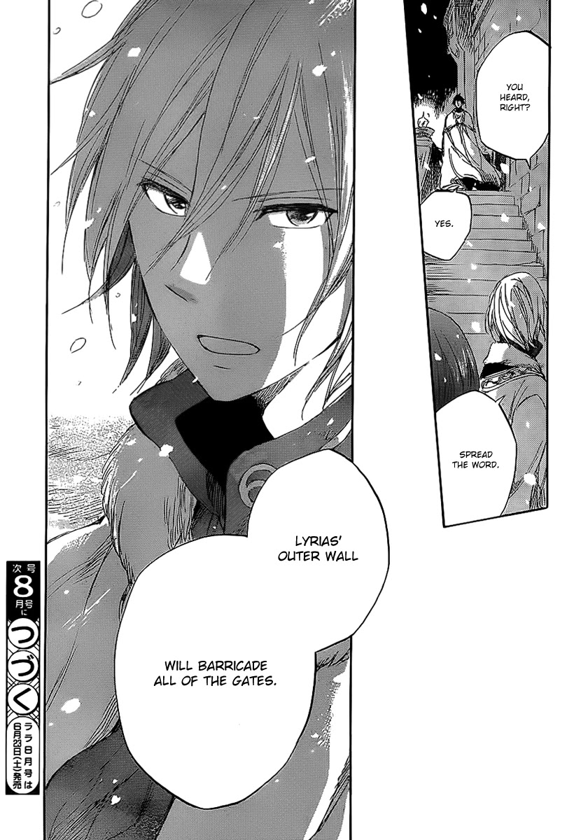 Akagami no Shirayukihime Chapter 35 page 32 - Chapter 35