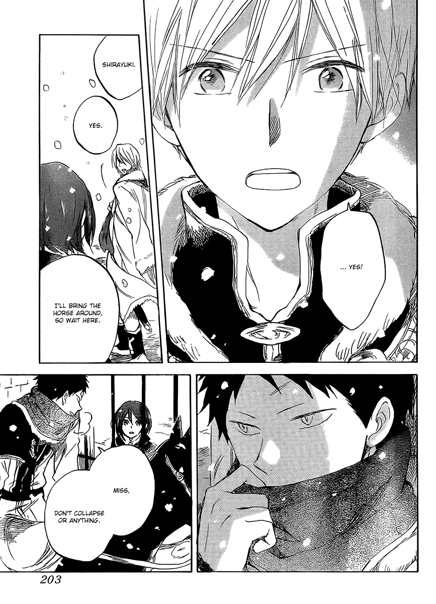Akagami no Shirayukihime Chapter 36 page 20 - Chapter 36