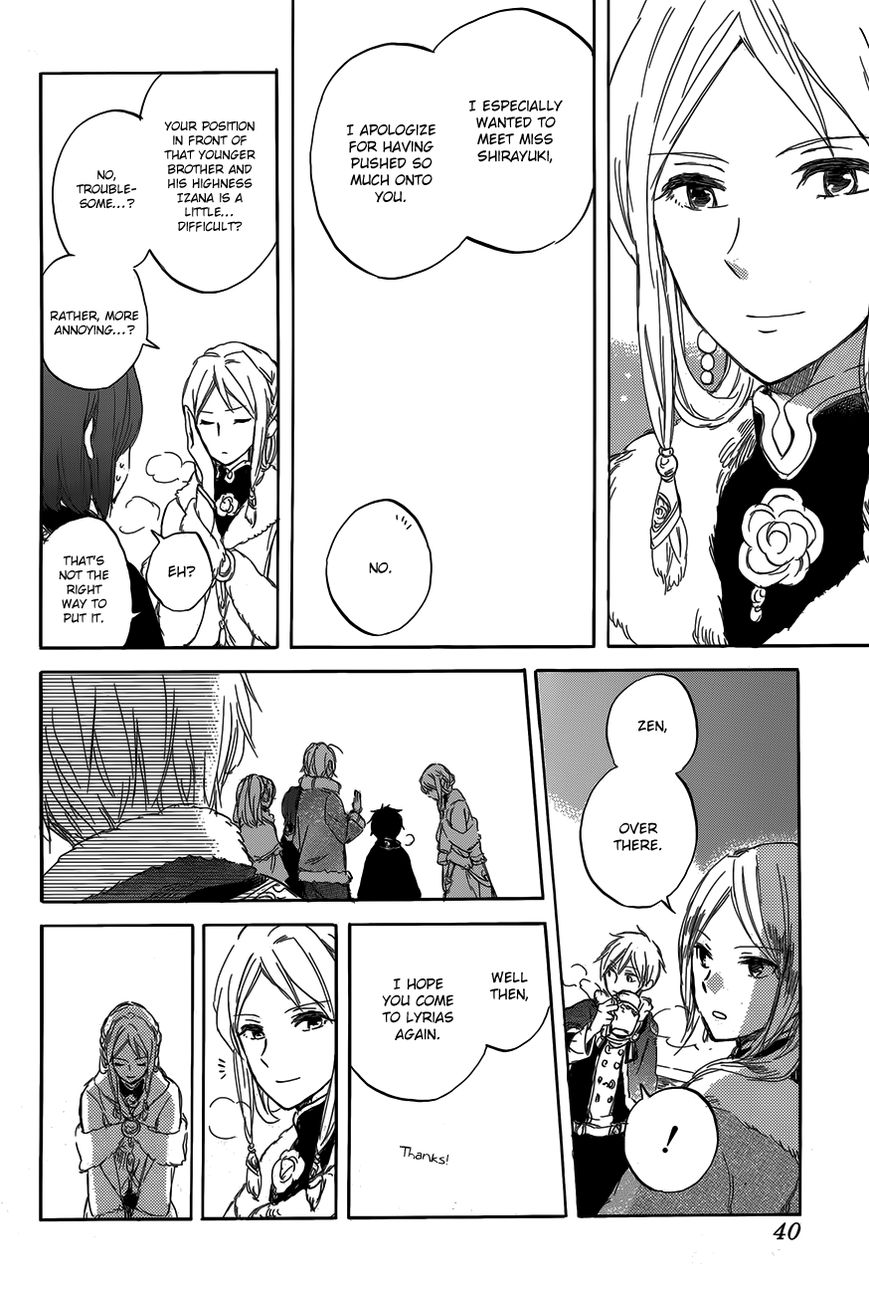 Akagami no Shirayukihime Chapter 40 page 23 - Chapter 40