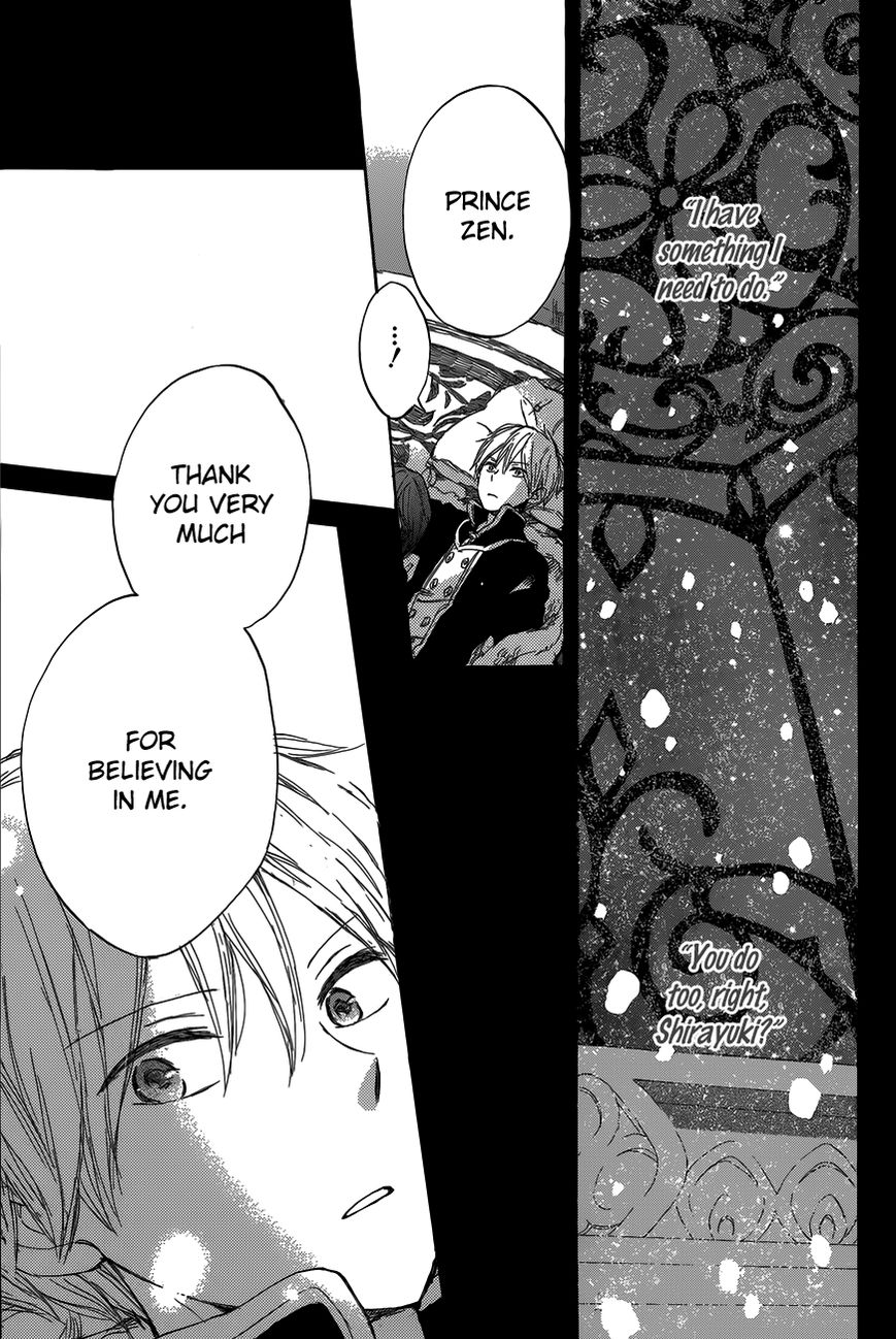 Akagami no Shirayukihime Chapter 40 page 29 - Chapter 40
