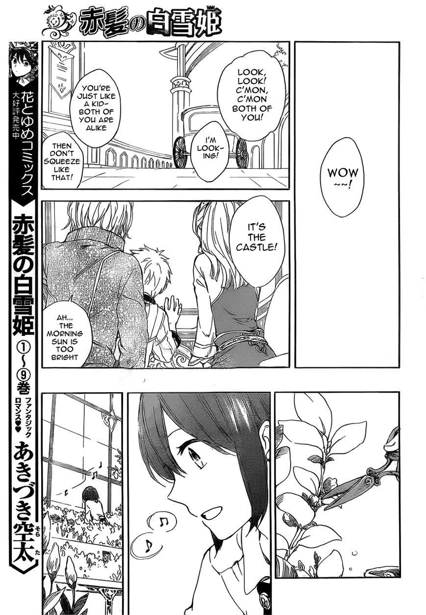 Akagami no Shirayukihime Chapter 45 page 6 - Chapter 45 : Visitors Arrive at the Castle