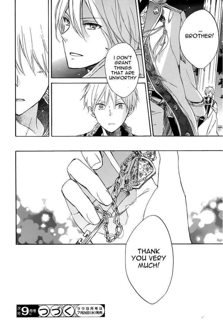 Akagami no Shirayukihime Chapter 46 page 31 - Chapter 46