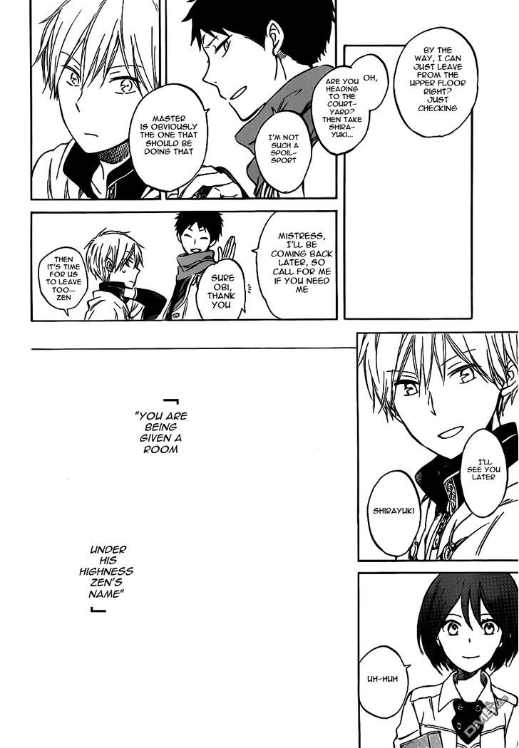 Akagami no Shirayukihime Chapter 47 page 13 - Chapter 47