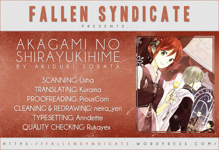 Akagami no Shirayukihime Chapter 49.2 page 1 - Chapter 49.2 : Extras