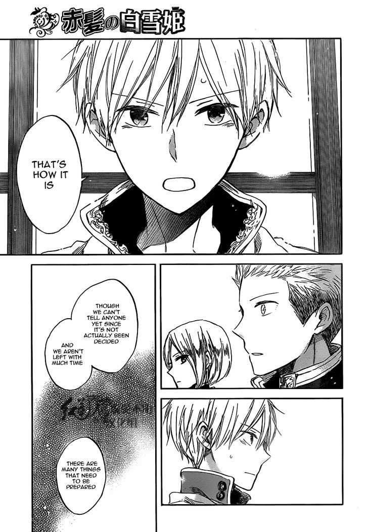 Akagami no Shirayukihime Chapter 49 page 25 - Chapter 49
