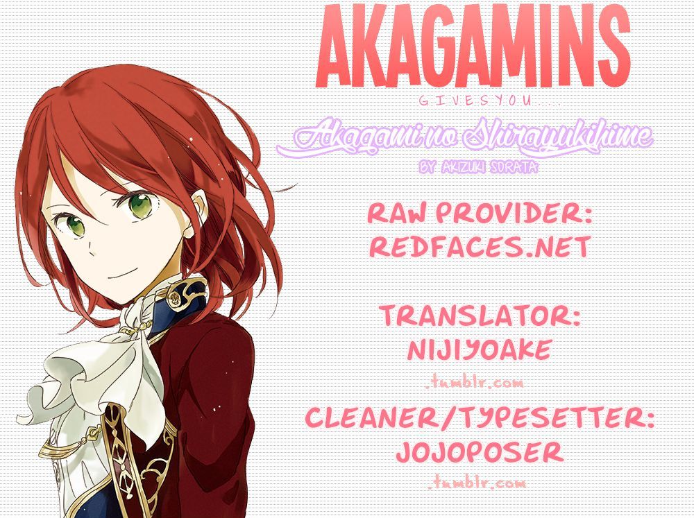 Akagami no Shirayukihime Chapter 62 page 1 - Chapter 62