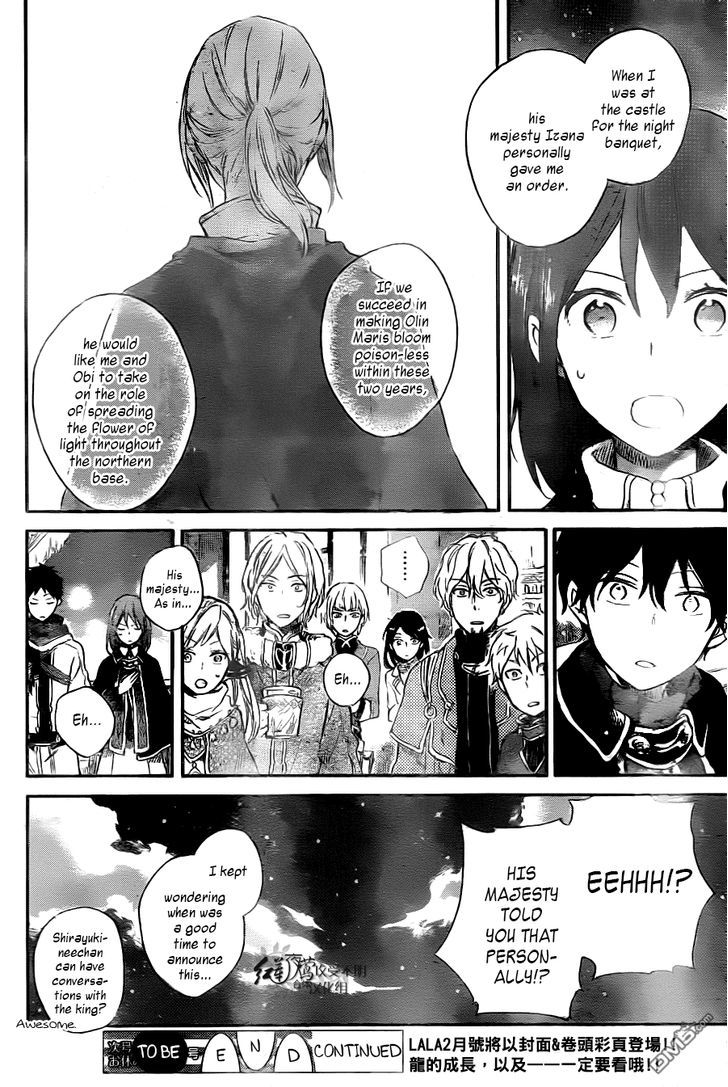 Akagami no Shirayukihime Chapter 71 page 31 - Chapter 71
