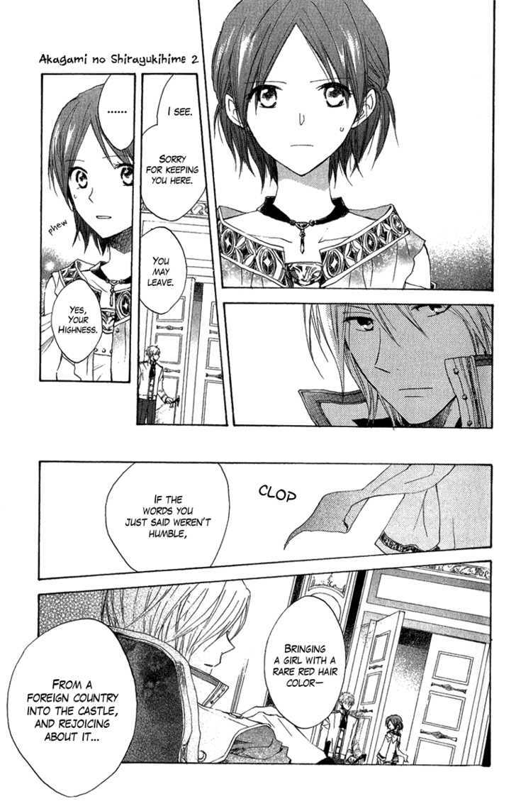 Akagami no Shirayukihime Chapter 8 page 37 - Chapter 8