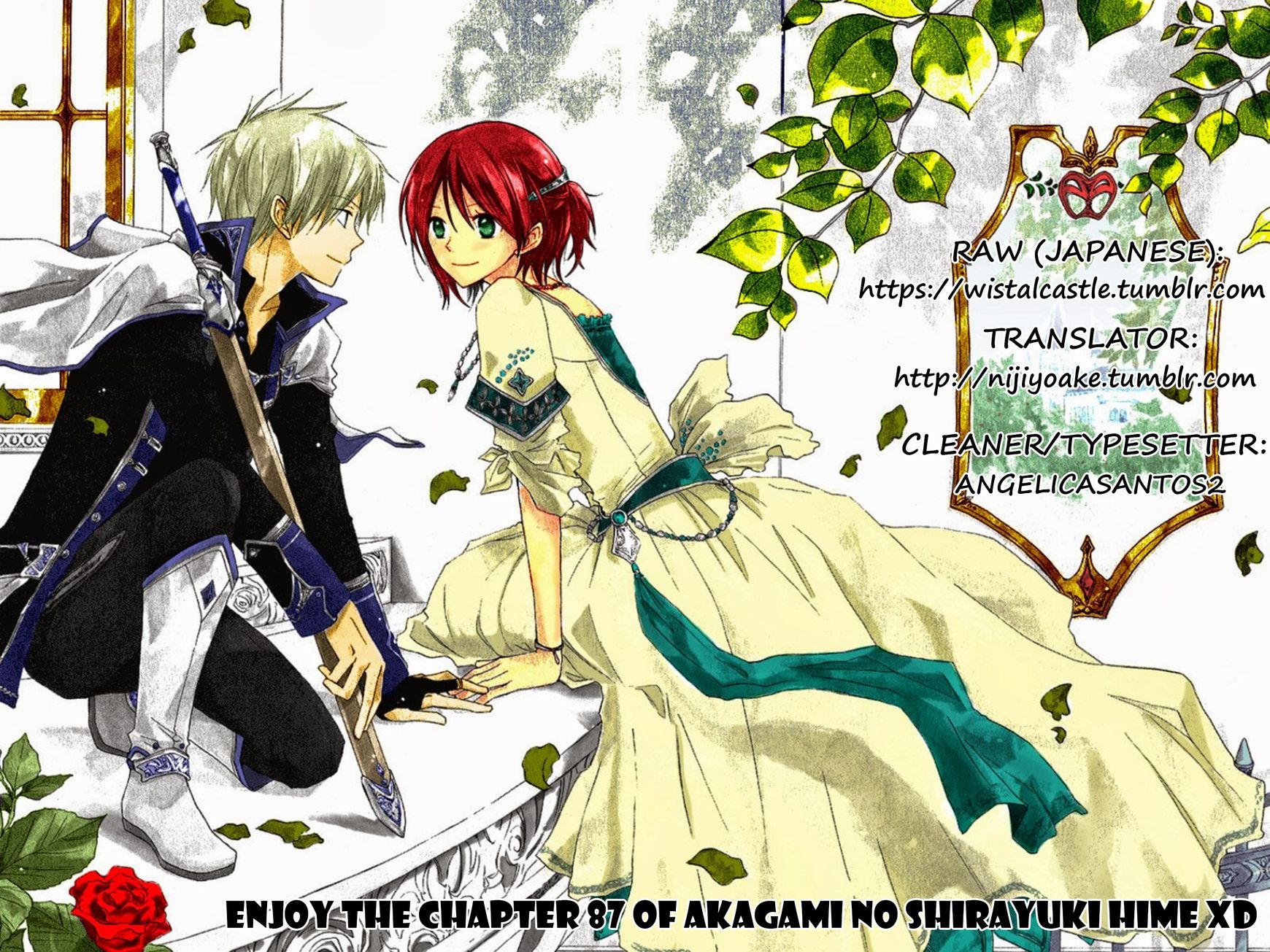 Akagami no Shirayukihime Chapter 87 page 1 - Chapter 87