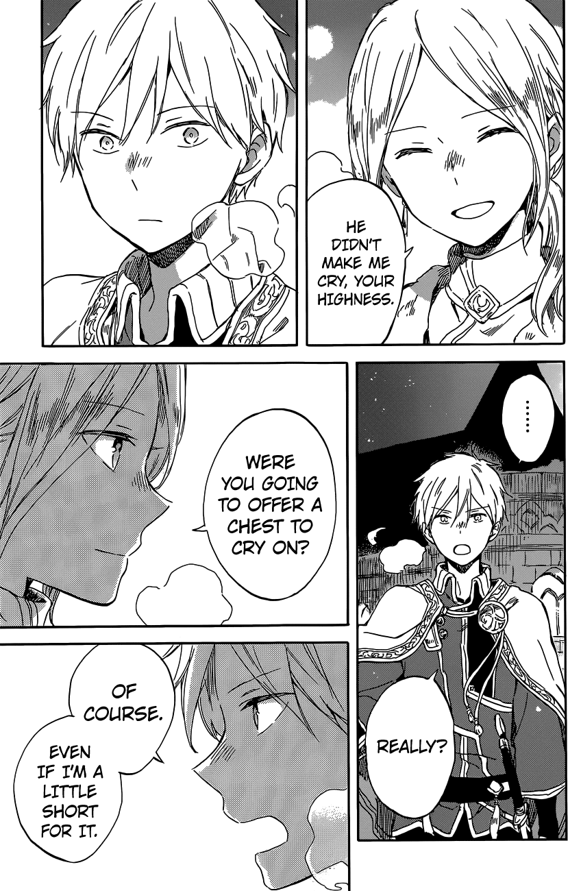 Akagami no Shirayukihime Chapter 97 page 28 - Chapter 97