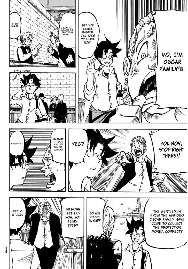 Akagi Familia Chapter 1 page 10 - Chapter 1 : Tomorrow is beautiful