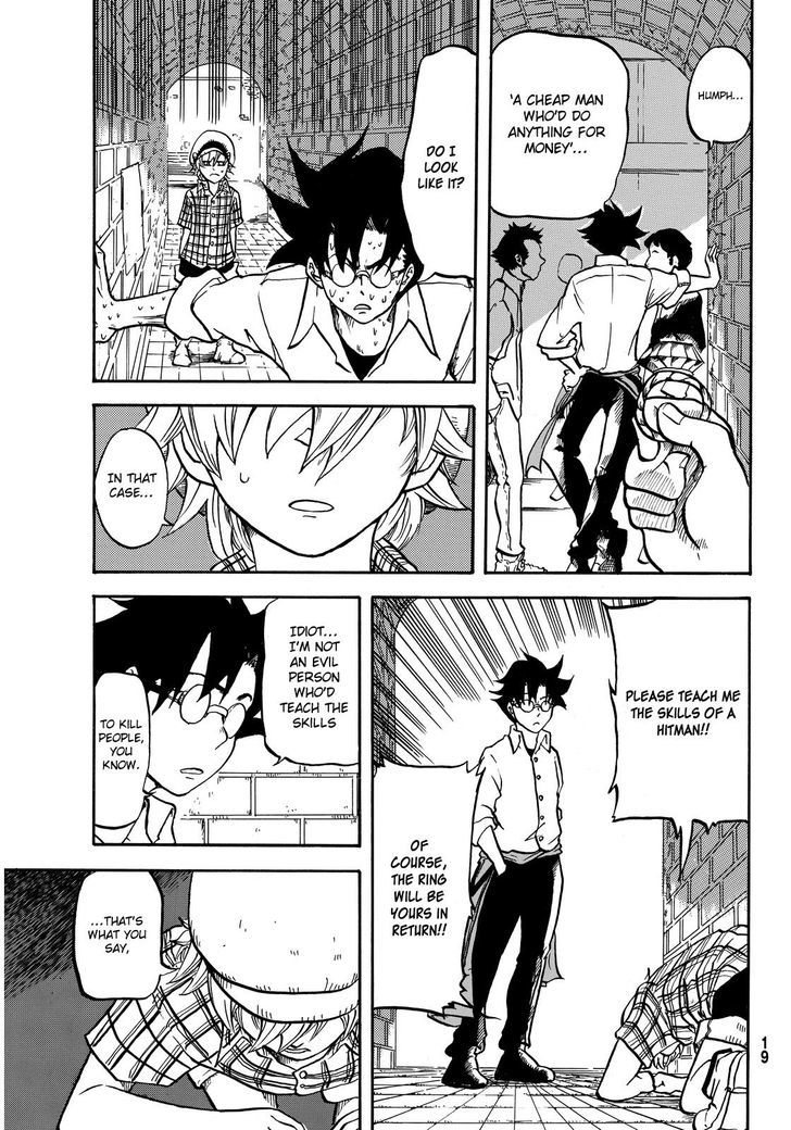 Akagi Familia Chapter 1 page 15 - Chapter 1 : Tomorrow is beautiful
