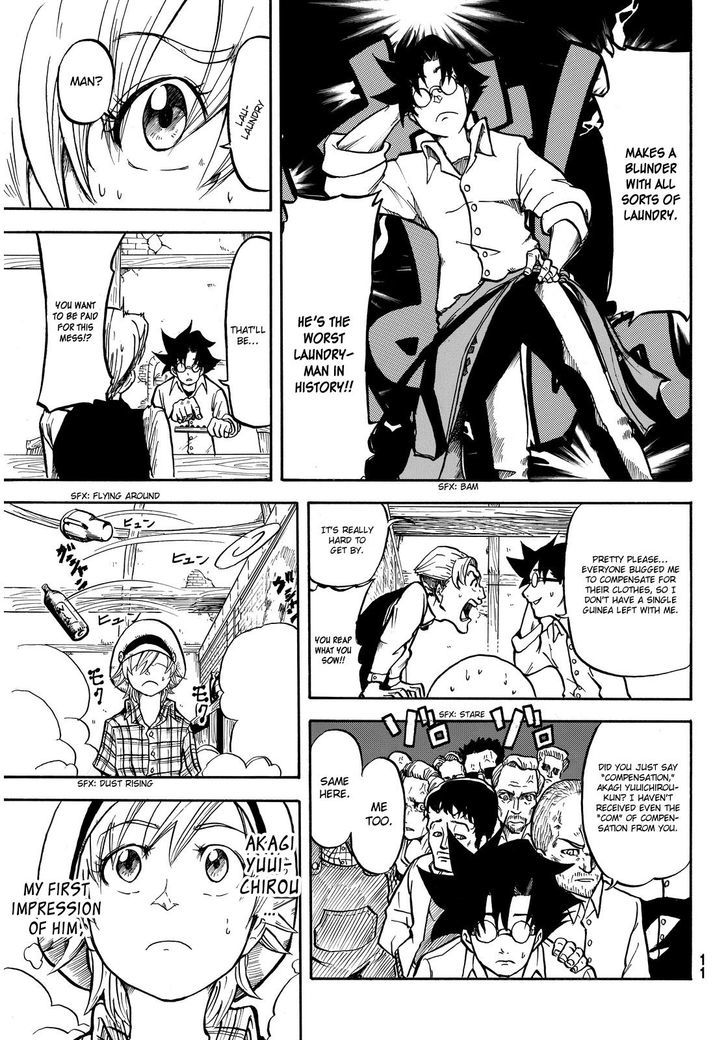 Akagi Familia Chapter 1 page 7 - Chapter 1 : Tomorrow is beautiful