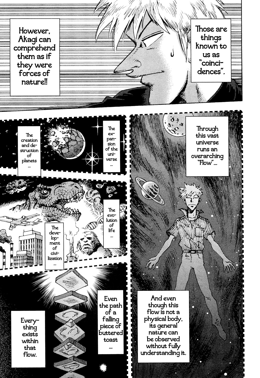 Akagi - "Zawa..." "Zawa..." Anthology Chapter 18 page 14 - Chapter 18 : Akagi: Defender of Planet Earth