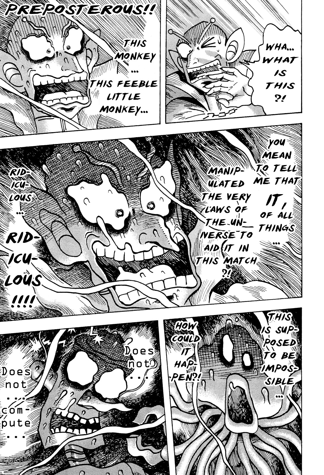 Akagi - "Zawa..." "Zawa..." Anthology Chapter 18 page 16 - Chapter 18 : Akagi: Defender of Planet Earth