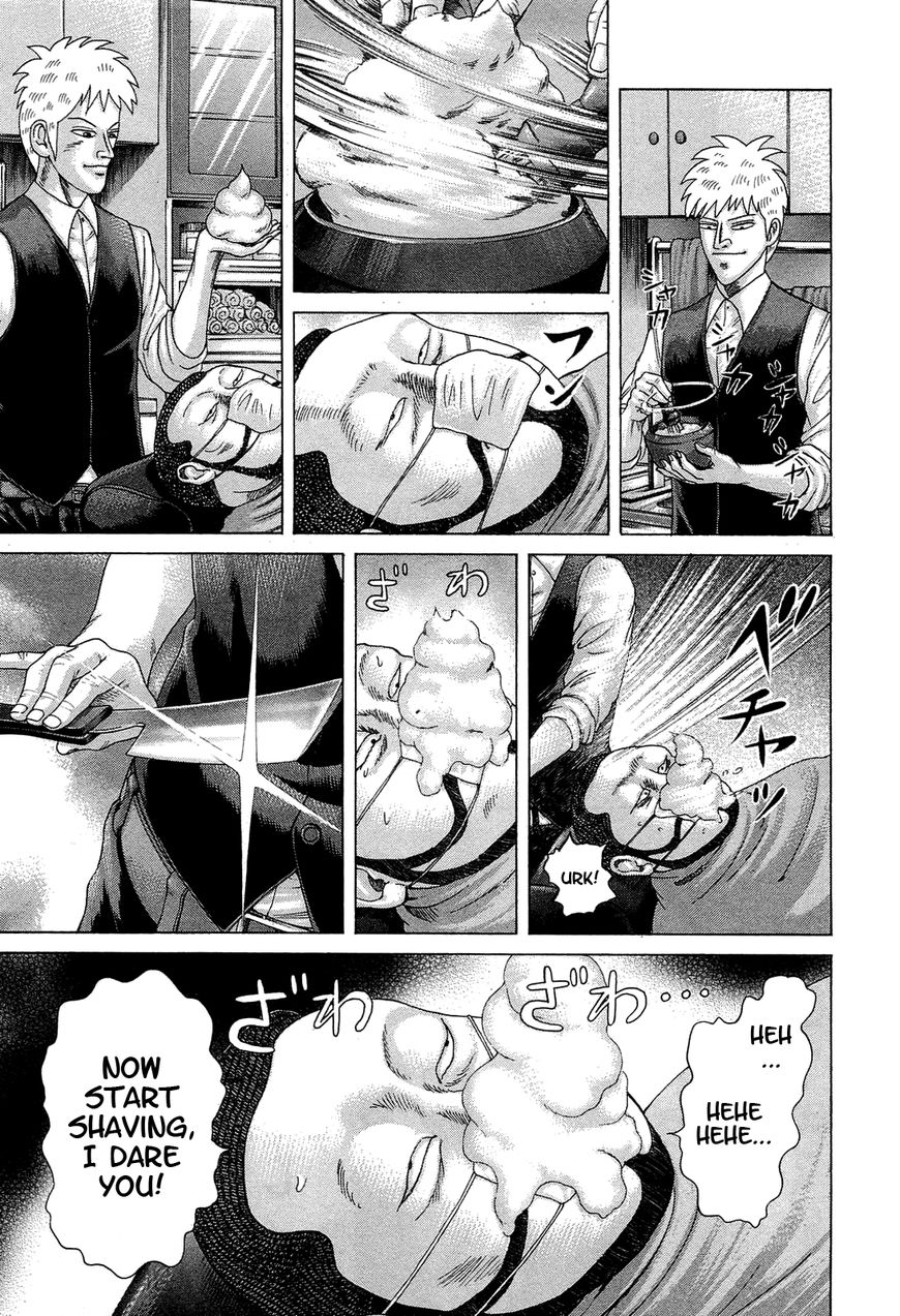 Akagi - "Zawa..." "Zawa..." Anthology Chapter 2 page 3 - Chapter 2 : Akagi vs Hay Fever Yakuza @Barber