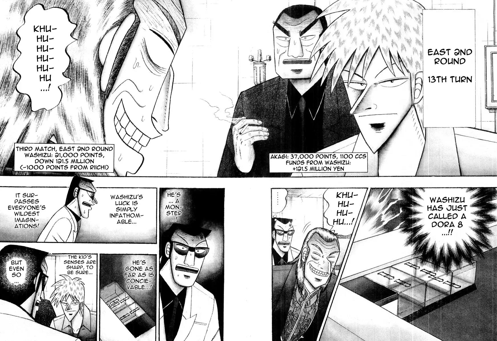 Akagi Chapter 100 page 6 - Chapter 100: Rinshan